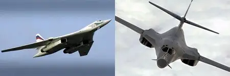TU-160 Blackjack vs B-1 Lancer - Nuclear Bomber