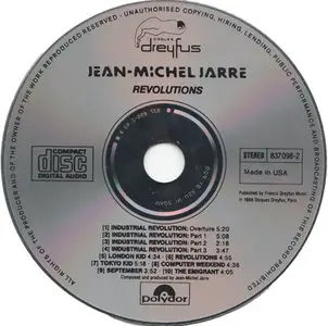 Jean Michel Jarre - Revolutions (1988) {non-remastered original release}