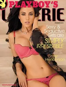 Playboy's Lingerie - February-March 2012