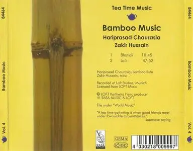 Hariprasad Chaurasia & Zakir Hussain - Bamboo Music (2005) {Rasa Records}