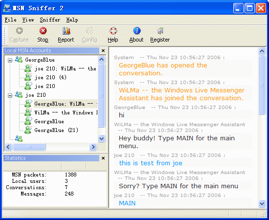 EffeTech MSN Sniffer 2.1