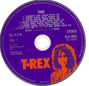 T.Rex - Tanx (1973) [2009, Japan SHM-CD]