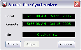 Atomic Time Synchronizer v3.9.5.185