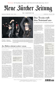 Neue Zurcher Zeitung - 12. March 2020