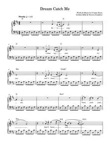 Dream catch me - Newton Faulkner (Easy Piano)
