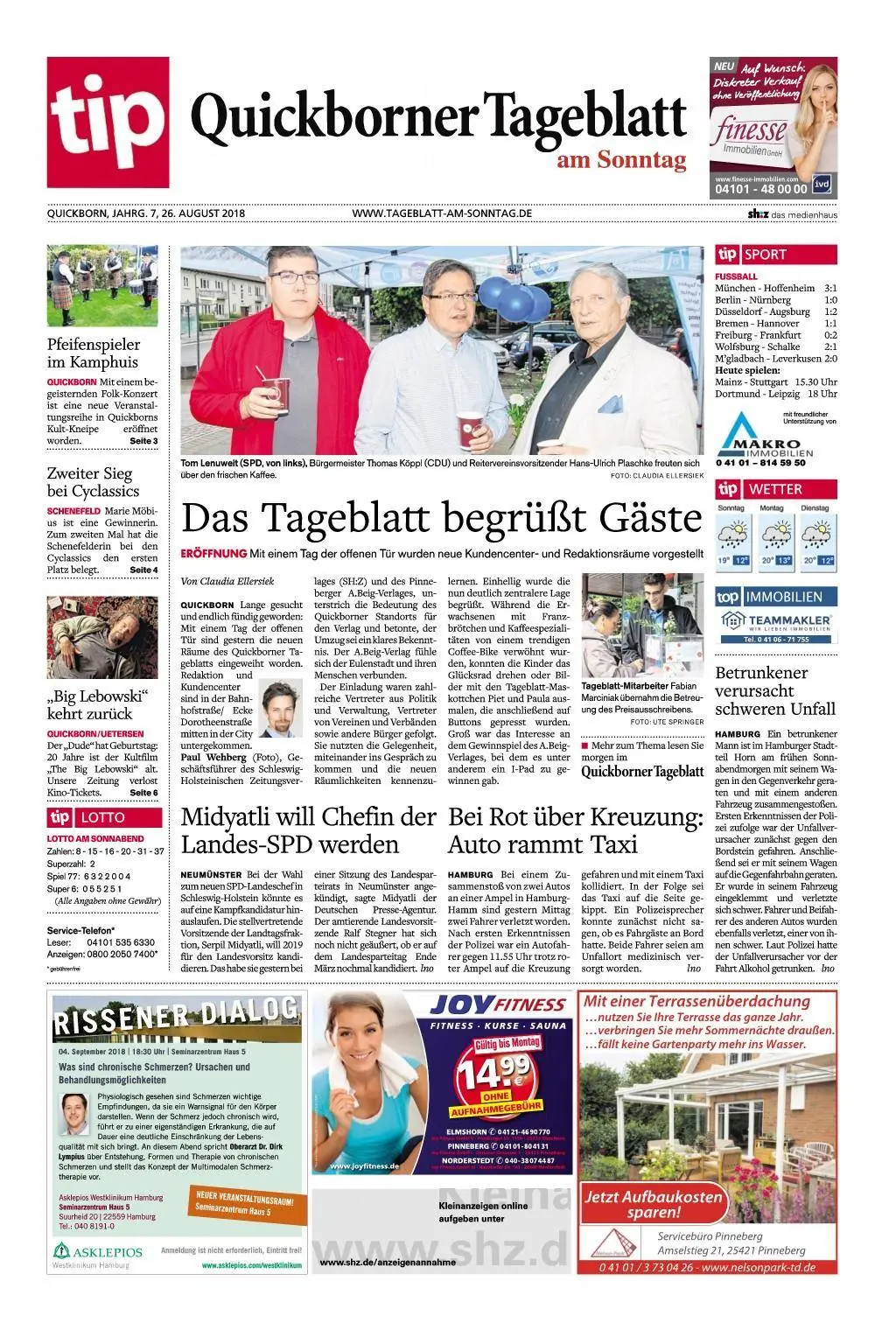 Quickborner Tageblatt - 26. August 2018 / AvaxHome