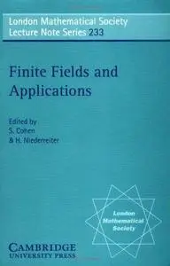 Finite Fields and Applications: Proceedings of the Third International Conference, Glasgow, July 1995