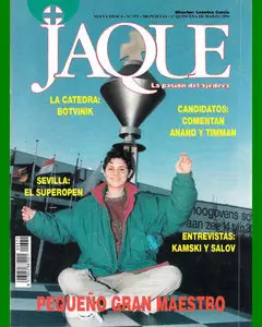 JAQUE • La pasion del Ajedrez • Numero 372 • Marzo 1994 (Spanish)