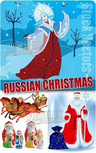 Russian Christmas - Stock Vectors