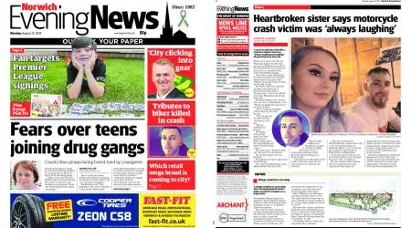 Norwich Evening News – August 22, 2022