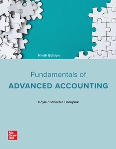 Fundamentals of Advanced Accounting, 9th Edition