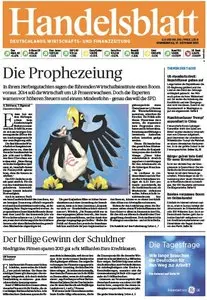 Handelsblatt vom 17 Oktober 2013