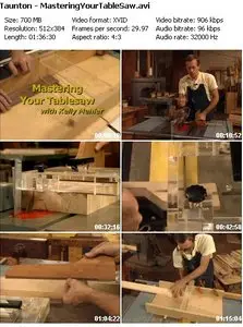 Mastering Your Table Saw (Fine Woodworking DVD Workshop) (2009) 