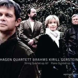 Kirill Gerstein and Hagen Quartett - Brahms: String Quartet No. 3 in B-Flat Major, Op. 67 & Piano Quintet in F Minor, Op. 34 (2