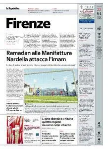 la Repubblica Firenze - 22 Aprile 2018