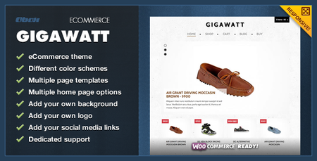 ThemeForest - Gigawatt v2.0.9 - eCommerce WordPress Theme