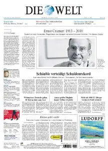 Die Welt vom 20. Januar 2010