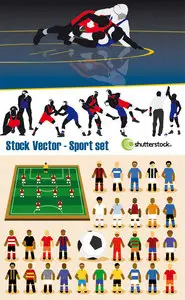 Stock Vector - Sport Set