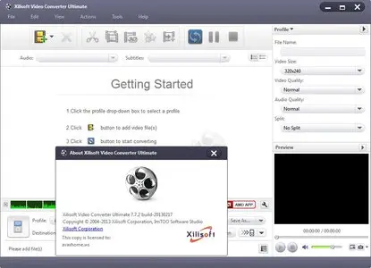 Xilisoft Video Converter Ultimate 7.7.2 build 20130217