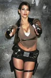 Karima Adebibe the orignal model of Tomb Raider Legend (Lara Croft)