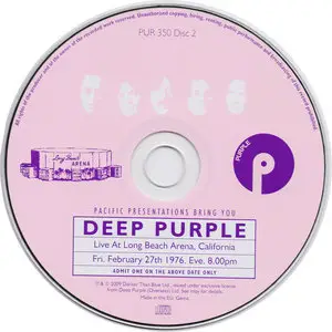 Deep Purple - Live at Long Beach 76 (1995) [2009, Purple Records, PUR 350]