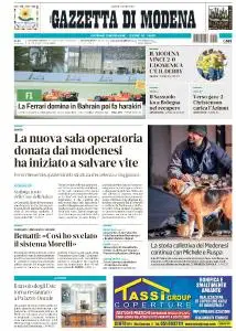 Gazzetta di Modena - 1 Aprile 2019