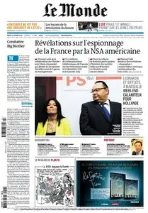Le Monde + Eco et Entreprise du Mardi 22 Octobre 2013