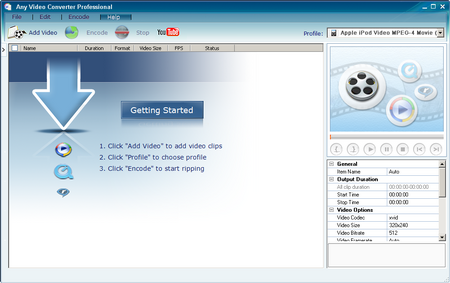 Any Video Converter Professional 2.7.7 MultiLanguage Portable