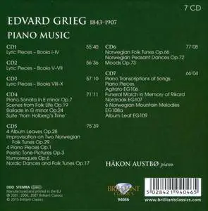 Hakon Austbo - Edvard Grieg: Piano Works (2010) 7CD Box Set