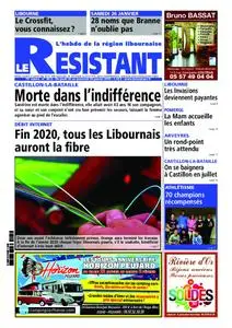 Le Journal Le Résistant - 26 janvier 2019