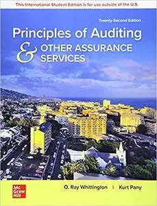 Principles of Auditing & Other Assurance Services Ed 22