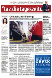 Tageszeitung TAZ vom 27 September 2012