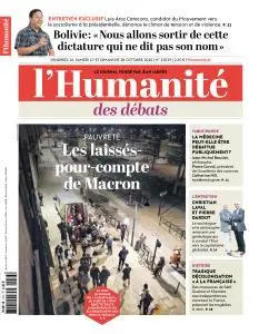 L’Humanite - 16-18 Octobre 2020