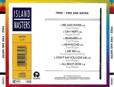 Free - Fire And Water (1970) [1990, Island 258308]