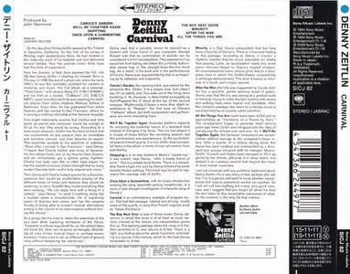 Denny Zeitlin - Carnival (1964) {2015 Japan Jazz Collection 1000 Columbia-RCA Series SICJ 82}