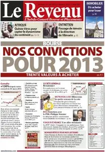 Le Revenu Hebdo Bourse 1206-1207 - 21 Décembre 2012 au 10 Janvier 2013