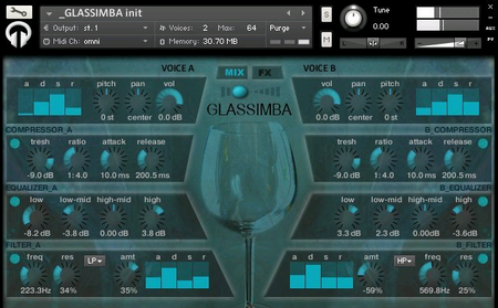 PdH Factory Glassimba KONTAKT