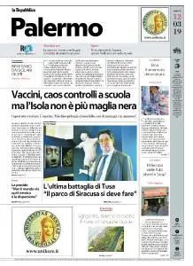 la Repubblica Palermo - 12 Marzo 2019