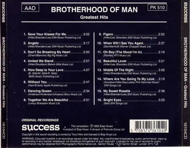 Brotherhood Of Man - Greatest Hits (1993)