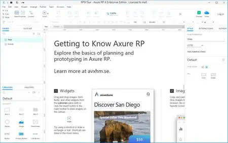 Axure RP 9.0.0.3714