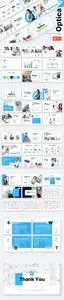 Optica - Optometrist & Eyecare Powerpoint, Keynote Template