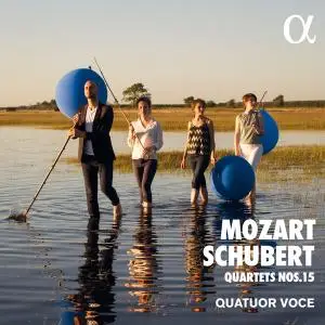 Quatuor Voce - Mozart & Schubert: Quartets Nos. 15 (2019) [Official Digital Download 24/192]
