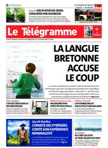 Le Télégramme Carhaix – 22 mai 2021