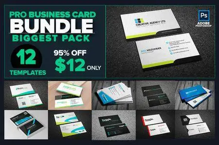 CreativeMarket - Business Card Bundle 01