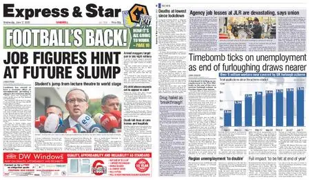 Express and Star Sandwell Edition – June 17, 2020