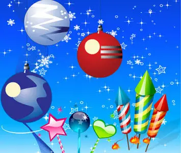 XMas & New Year Vector I