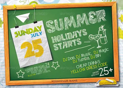 Blackboard Flyer