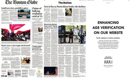 The Boston Globe – July 29, 2019