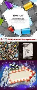 Vectors - Shiny Cinema Backgrounds 4