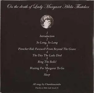Chumbawamba - In Memoriam- Margaret Thatcher (2013, Not On Label (anymore)) {The Holy Grail EP}